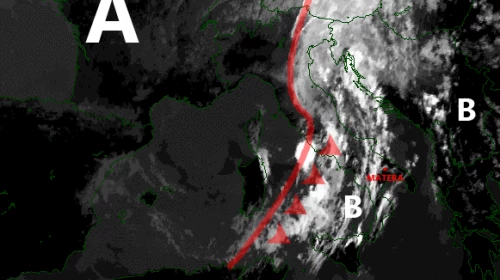 Pomeriggio più perturbato, rischio pioggia moderato
